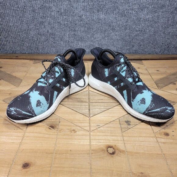 ? Adidas Parley x Speedfactory AM4 Black Blue Spirit Mens Shoes FV8177 Size 8.5 main image 11